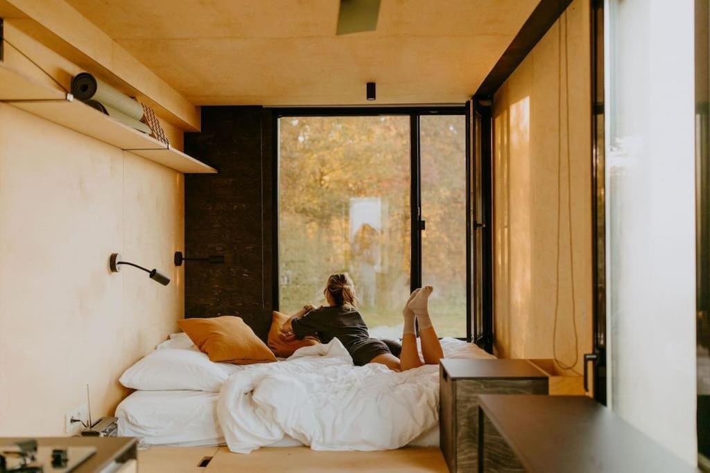 Villa Parcel Tiny House I Elevage du Puits Carré Dame-Marie  Exterior foto